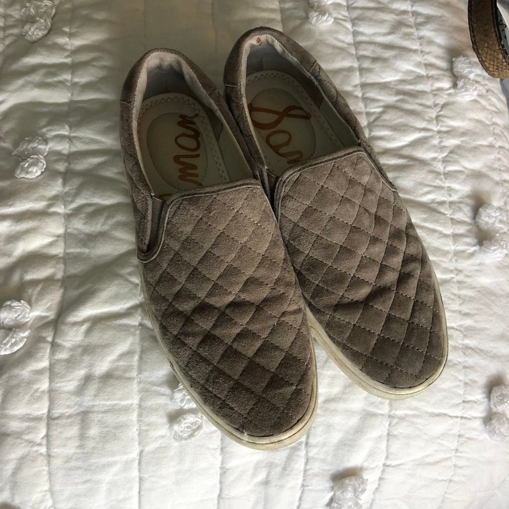Sam Edelman quilted slip ons